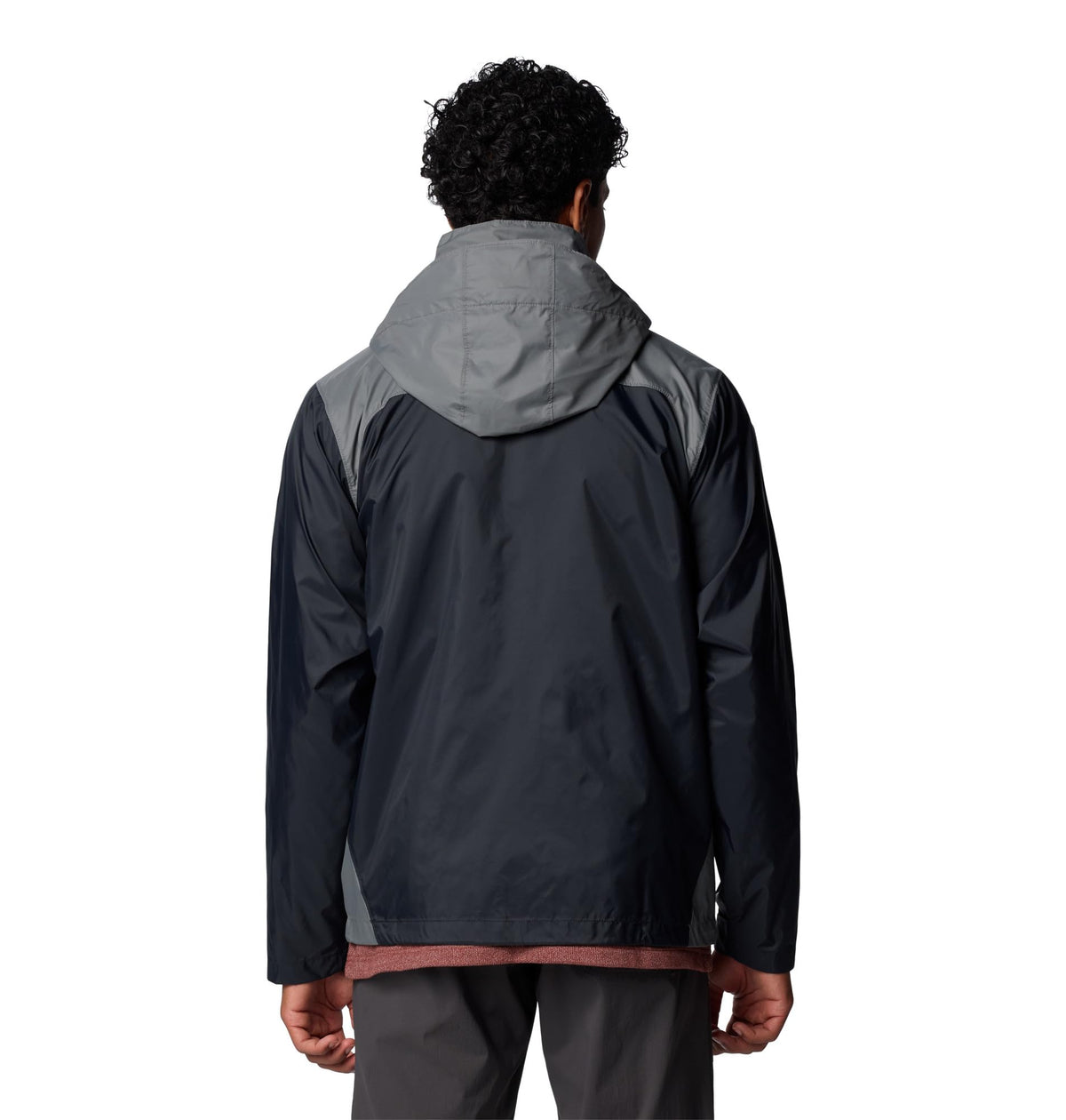 Columbia Men's Glennaker Lake II Rain Jacket, Black/City Grey, Medium