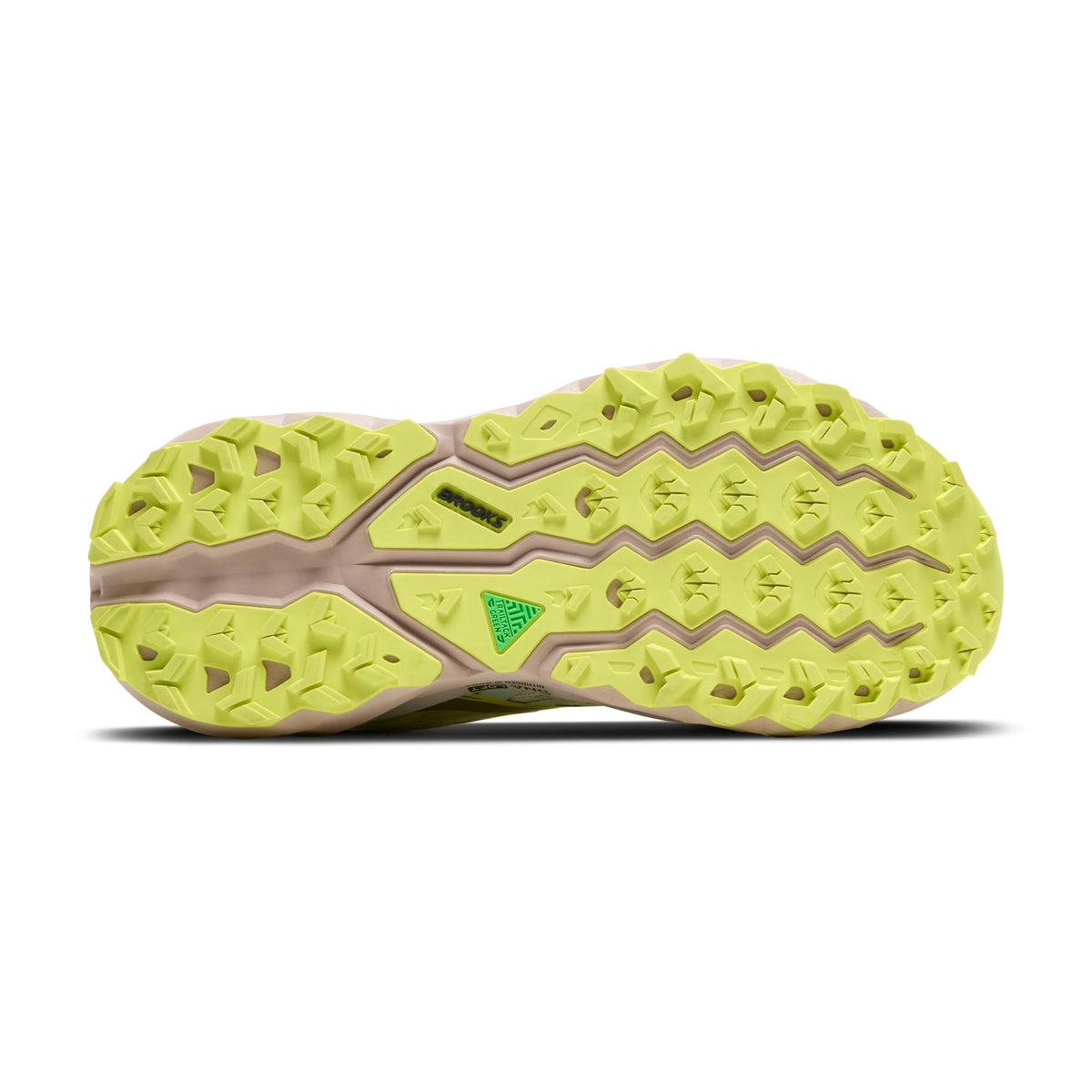 Brooks Women’s Cascadia 19 Mountain Trail Running Shoe - Coconut/Misty Blue/Ebony - 9.5 Medium