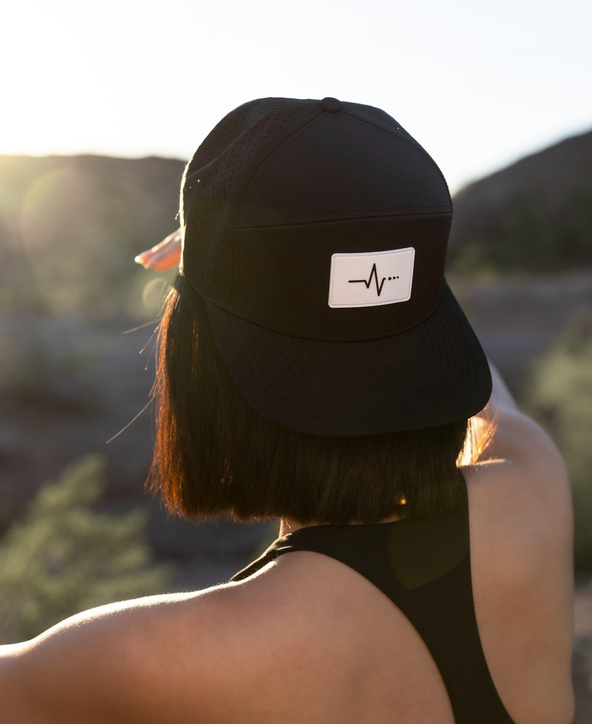 VYBE 639 Flow Performance Snapback Hat – Water Resistant, Breathable, Moisture Wicking Athletic Cap (Midnight Vybe)