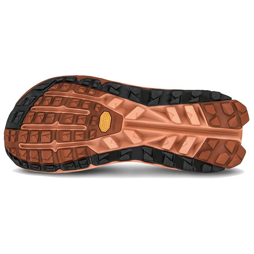ALTRA Men's Olympus 6 Trail Running Shoe, Gray/Orange, 11.5