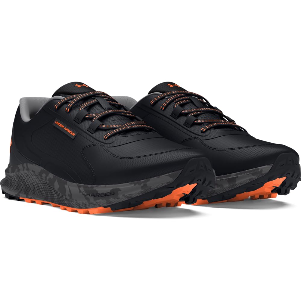 Under Armour Men's Charged Bandit Trail 3, 001 Black, 13