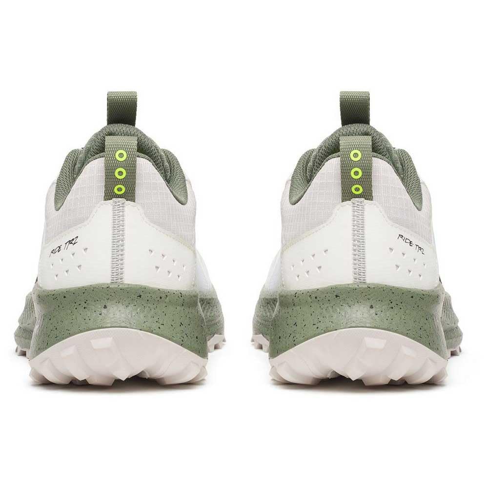 Saucony Men's Ride Tr2 Sneaker, White/Olivine, 8.5