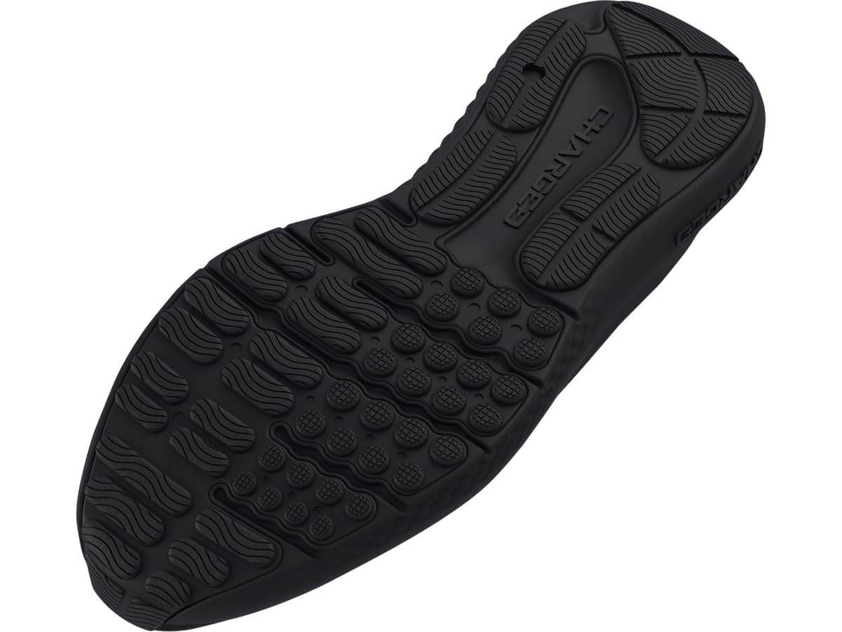 Under Armour Men's Charged Surge 4, 002 Black, 10.5