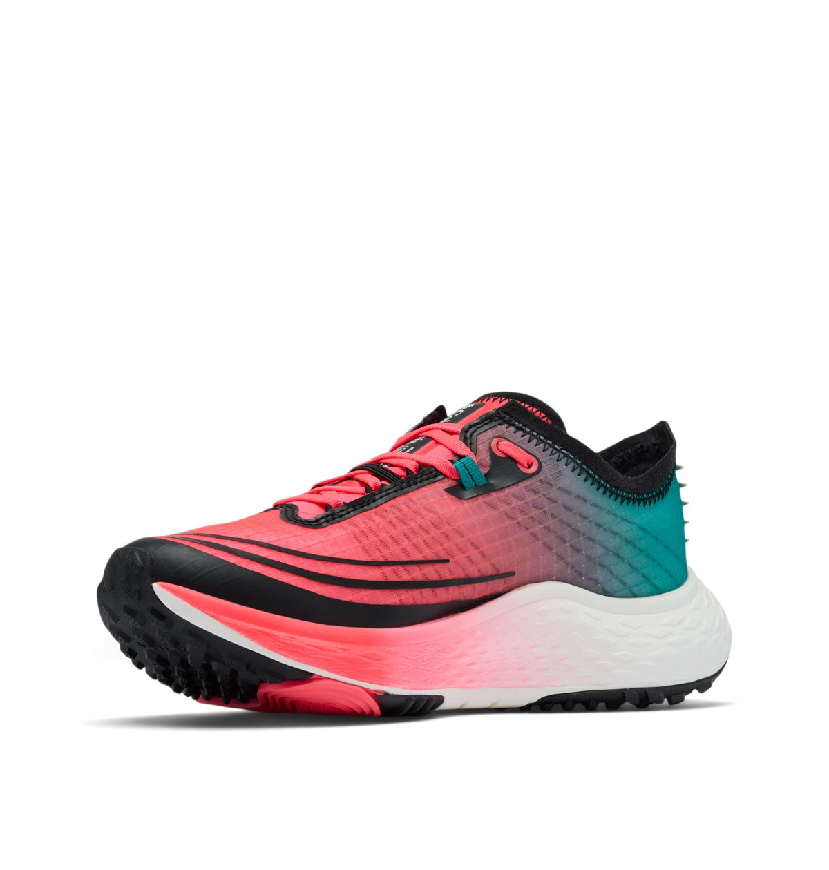Columbia Women's Konos Speed Trail ATR, Neon Sunrise/Teal Chloride, 10.5