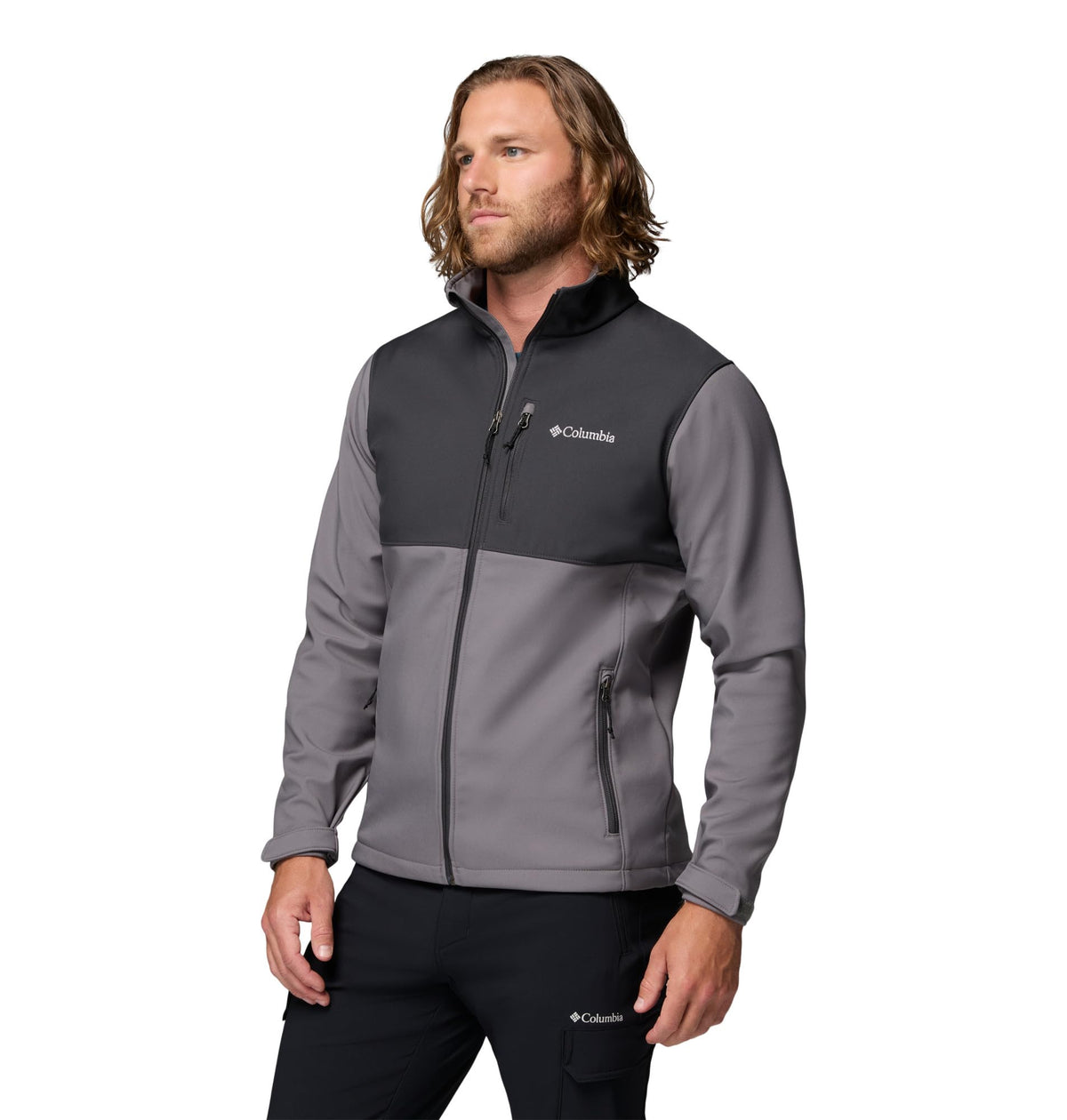Columbia Men's Ascender Softshell Full Zip Rain Jacket