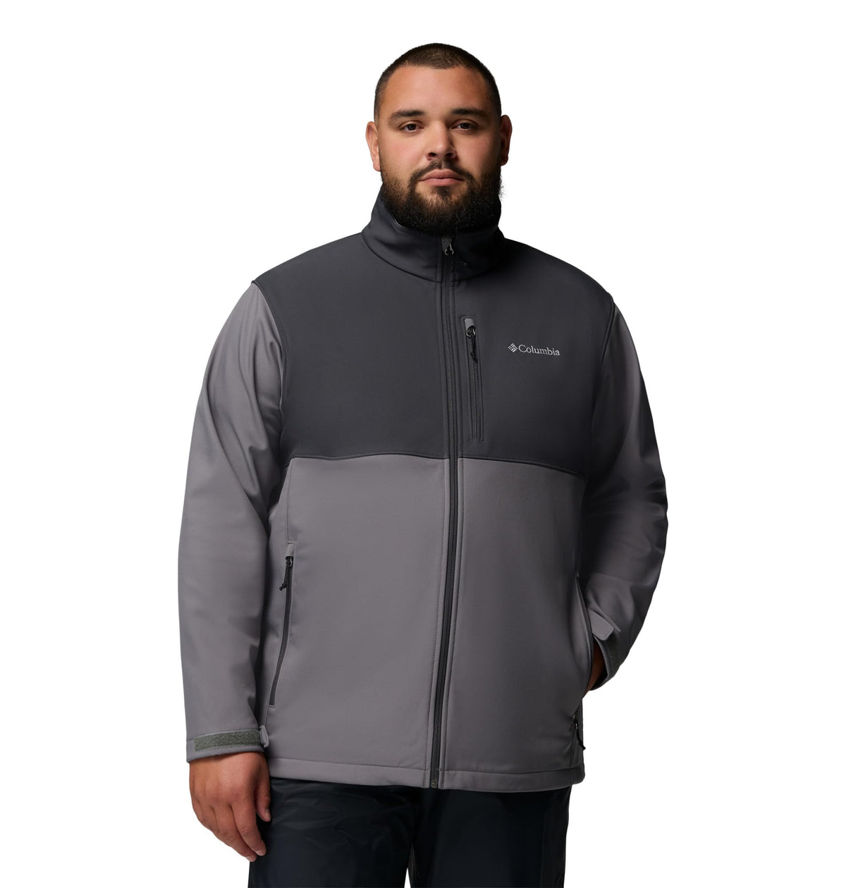Columbia Men's Ascender Softshell Full Zip Rain Jacket