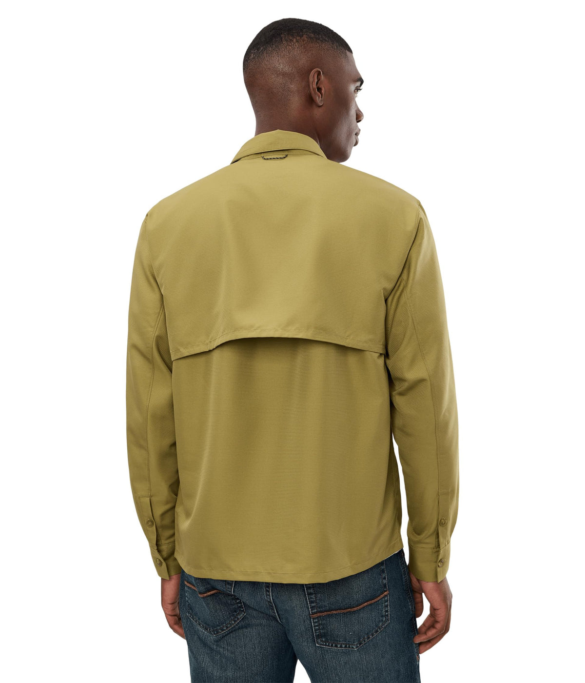 Mountain Hardwear Mens Sun Drift™ Cooling Long Sleeve Shirt Grassland Medium