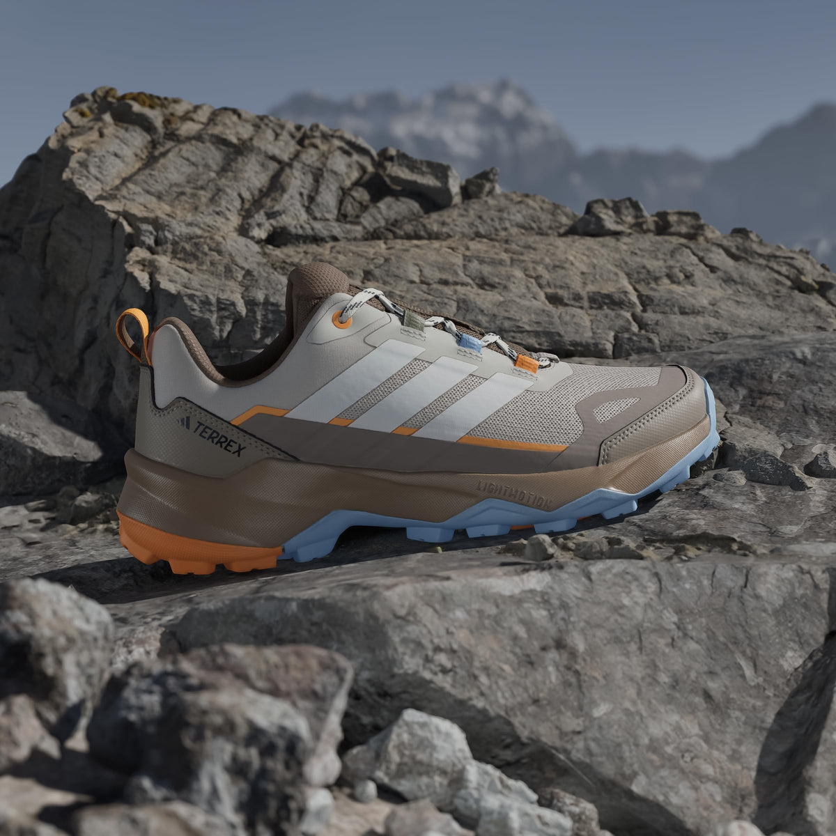 adidas Women's Terrex Skychaser AX5 Hiking, Wonder Alumina/Off White/Cardboard, 10